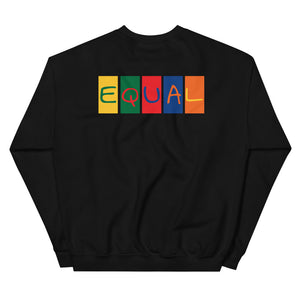 "EQUAL" Unisex-Sweatshirt in verschiedenen Farben