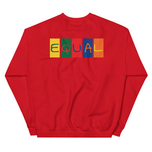 "EQUAL" Unisex-Sweatshirt in verschiedenen Farben