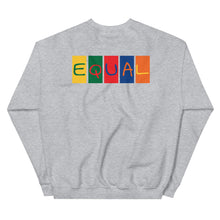 Laden Sie das Bild in den Galerie-Viewer, &quot;EQUAL&quot; Unisex-Sweatshirt in verschiedenen Farben