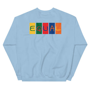 "EQUAL" Unisex-Sweatshirt in verschiedenen Farben